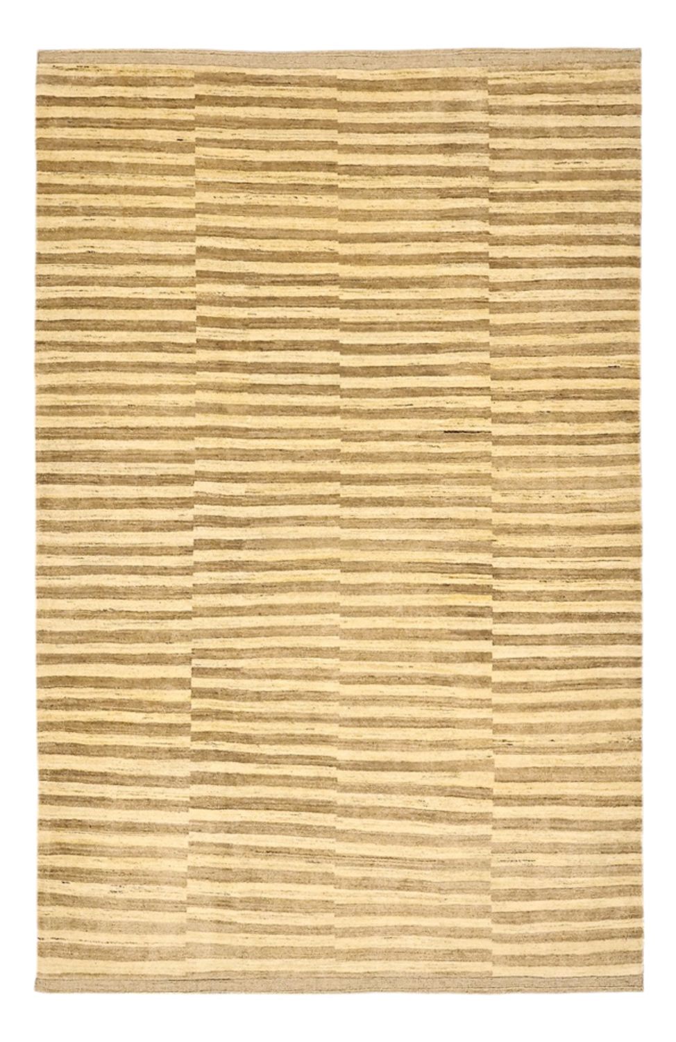 Gabbeh Tæppe - Loribaft Persisk - 292 x 198 cm - lys beige