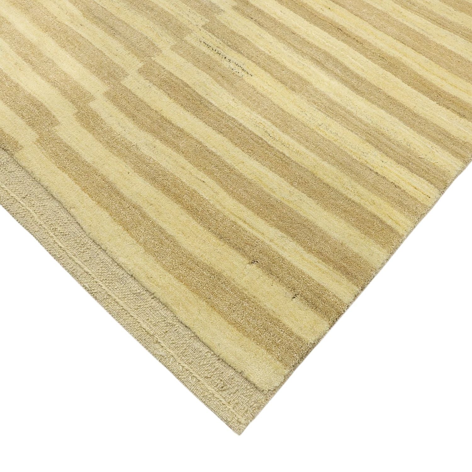 Gabbeh Tæppe - Loribaft Persisk - 292 x 198 cm - lys beige