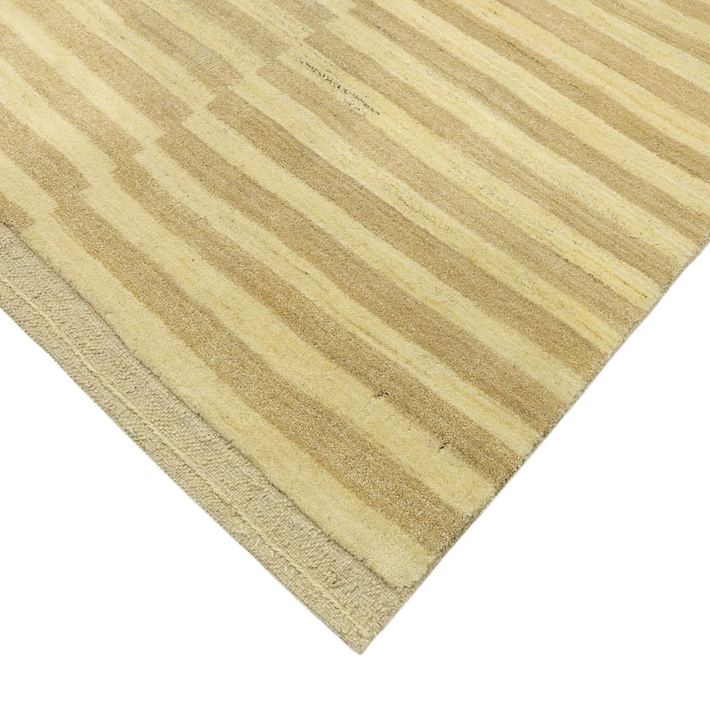 Gabbeh Tæppe - Loribaft Persisk - 292 x 198 cm - lys beige