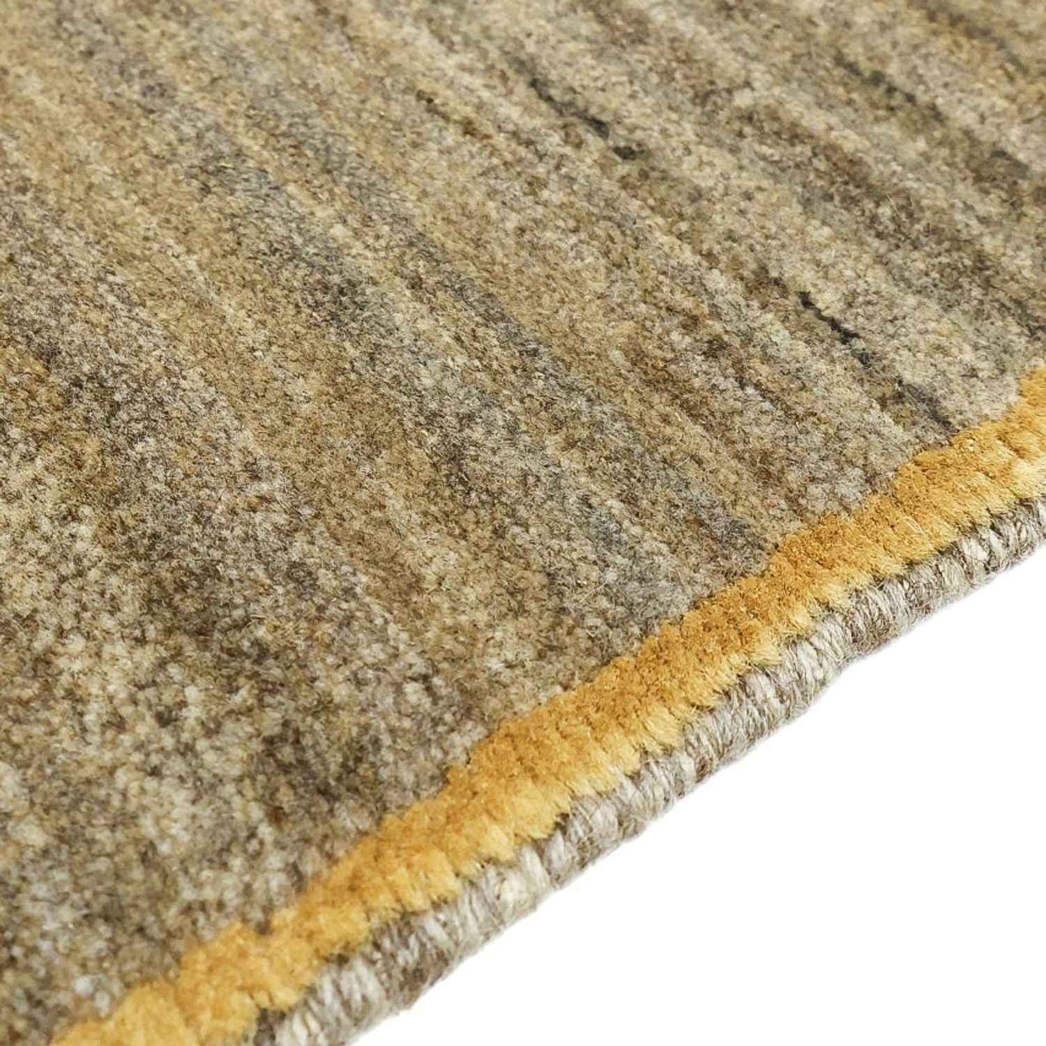 Gabbeh Tæppe - Loribaft Persisk - 290 x 205 cm - mørk beige