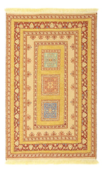 Kelim-tæppe - orientalsk - 124 x 78 cm - lys beige