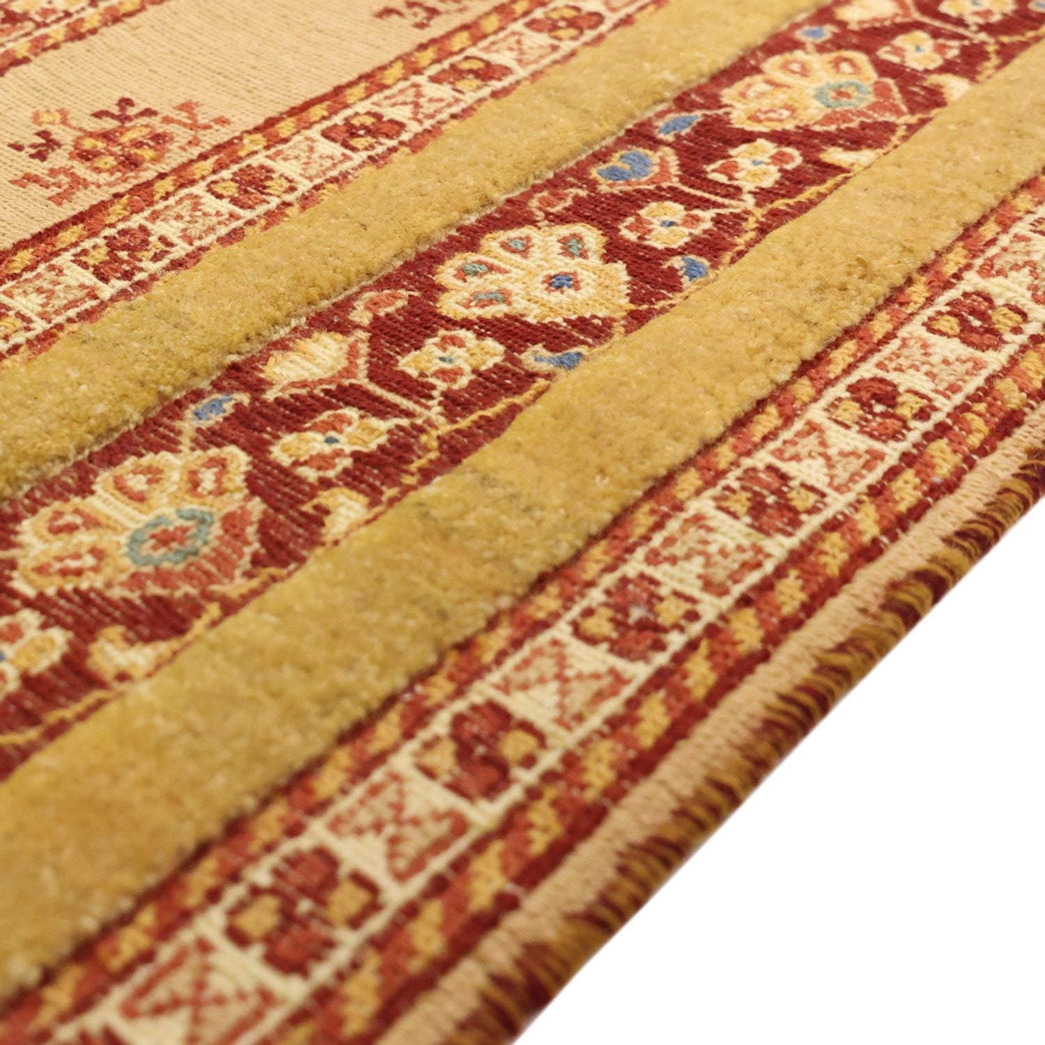 Kelim-tæppe - orientalsk - 124 x 78 cm - lys beige