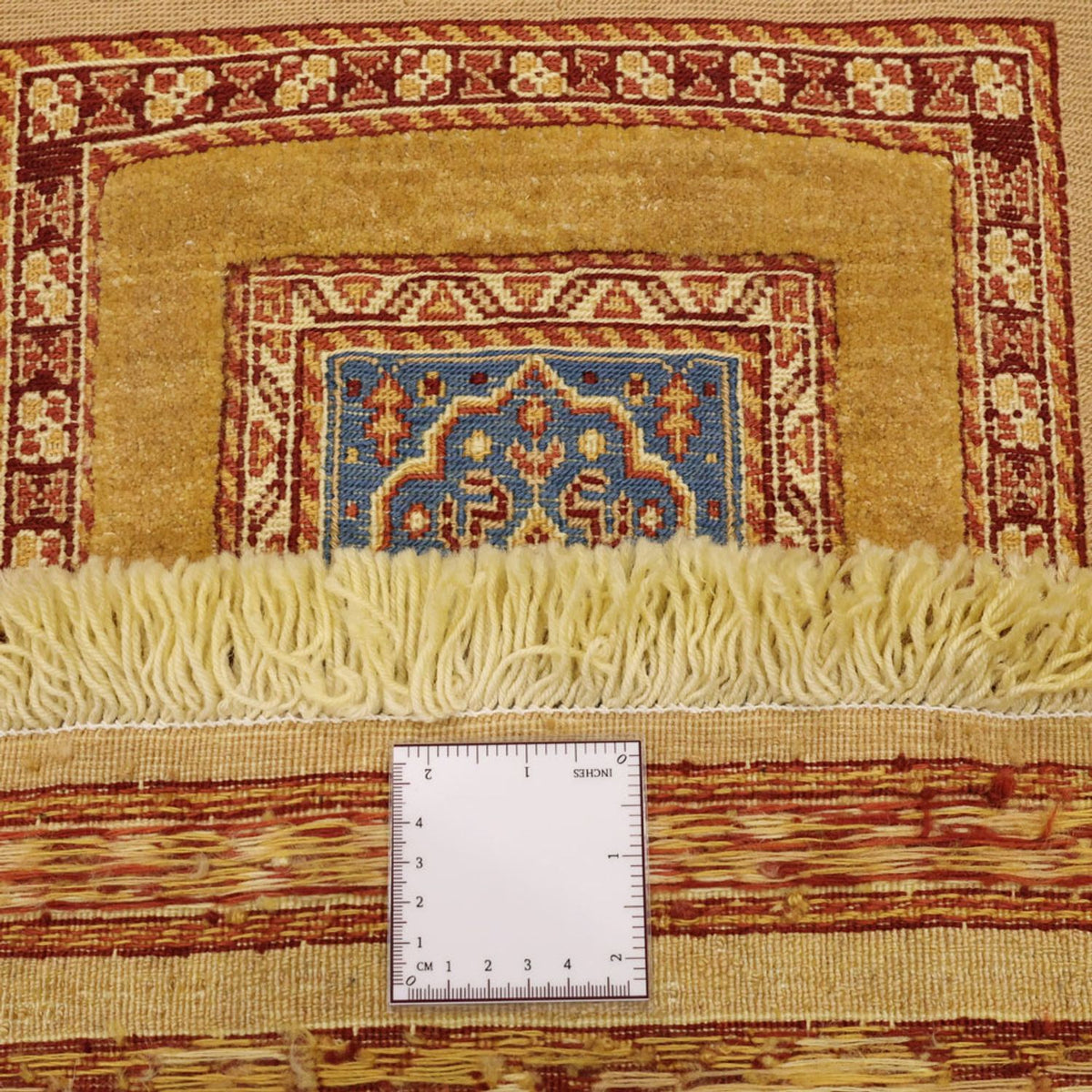 Kelim-tæppe - orientalsk - 124 x 78 cm - lys beige