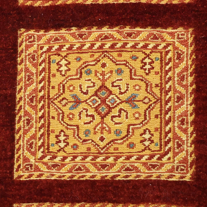 Kelim-tæppe - orientalsk - 109 x 84 cm - flerfarvet