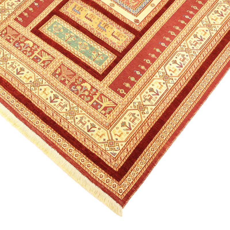 Kelim-tæppe - orientalsk - 155 x 111 cm - flerfarvet
