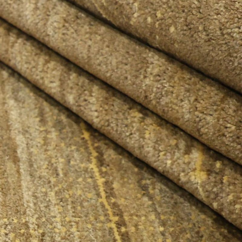 Gabbeh Tæppe - Loribaft Persisk - 227 x 173 cm - mørk beige