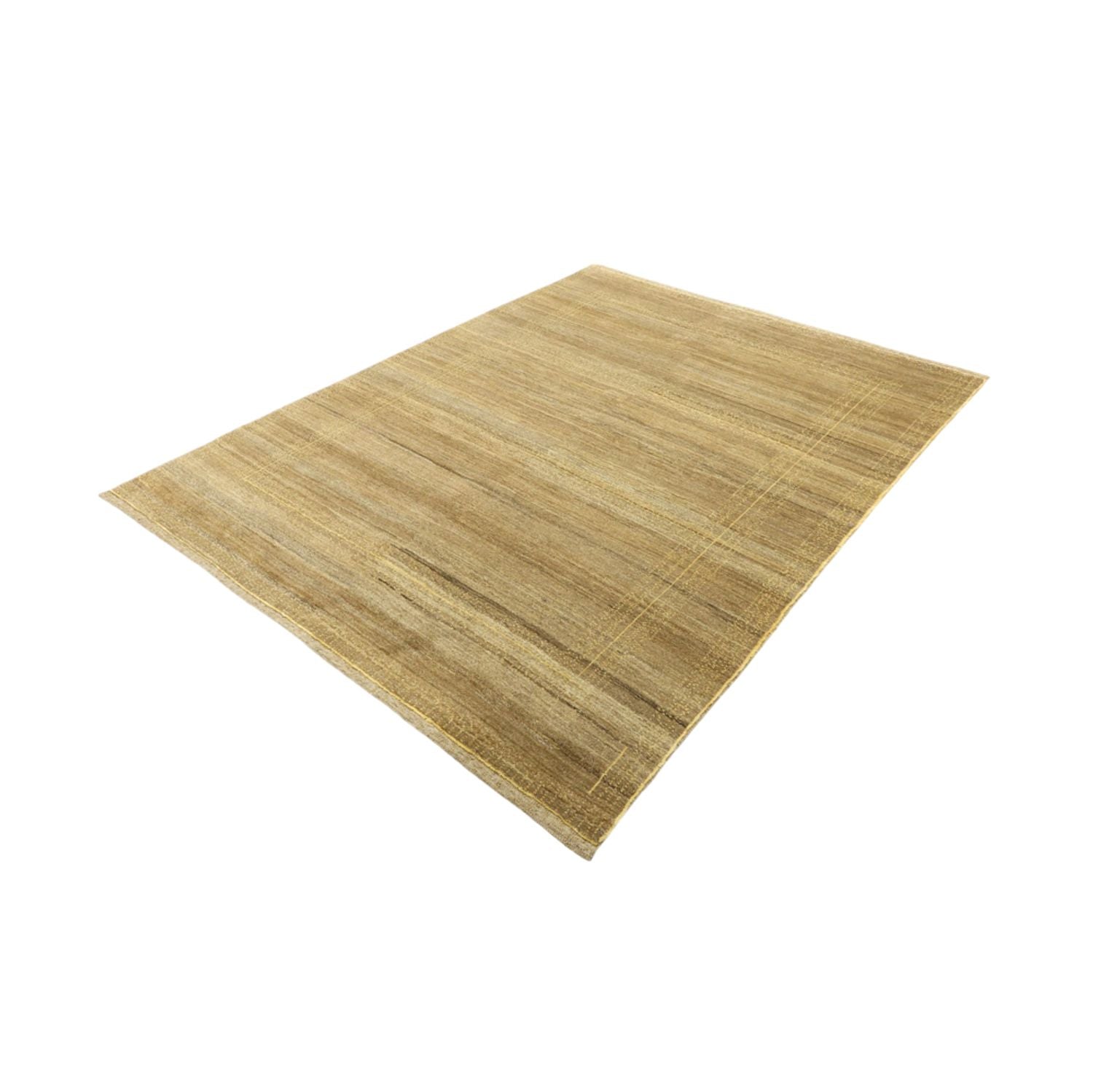Gabbeh Tæppe - Loribaft Persisk - 227 x 173 cm - mørk beige