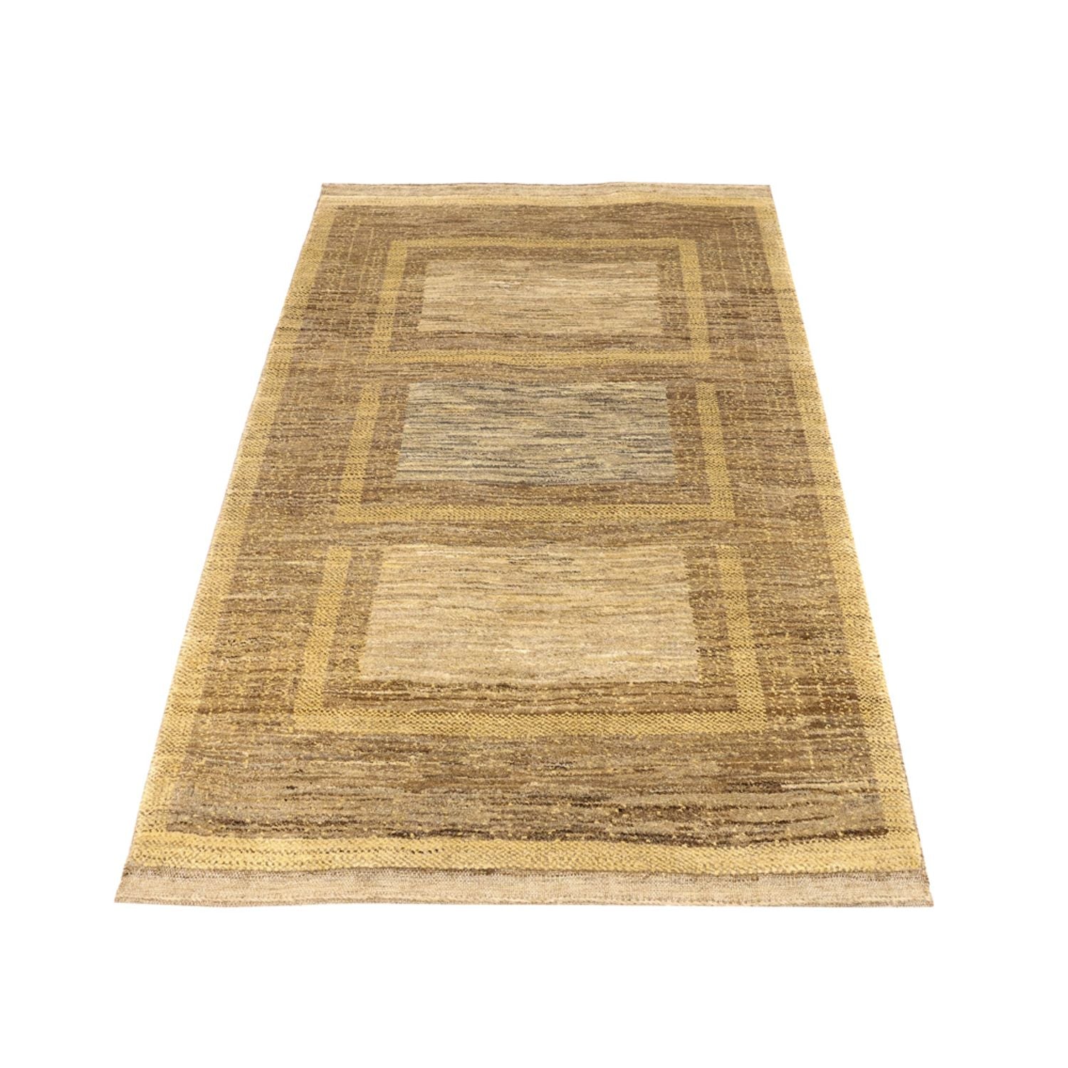 Gabbeh Tæppe - Loribaft Persisk - 147 x 101 cm - sand