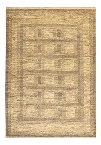 Gabbeh Tæppe - Loribaft Persisk - 236 x 165 cm - mørk beige