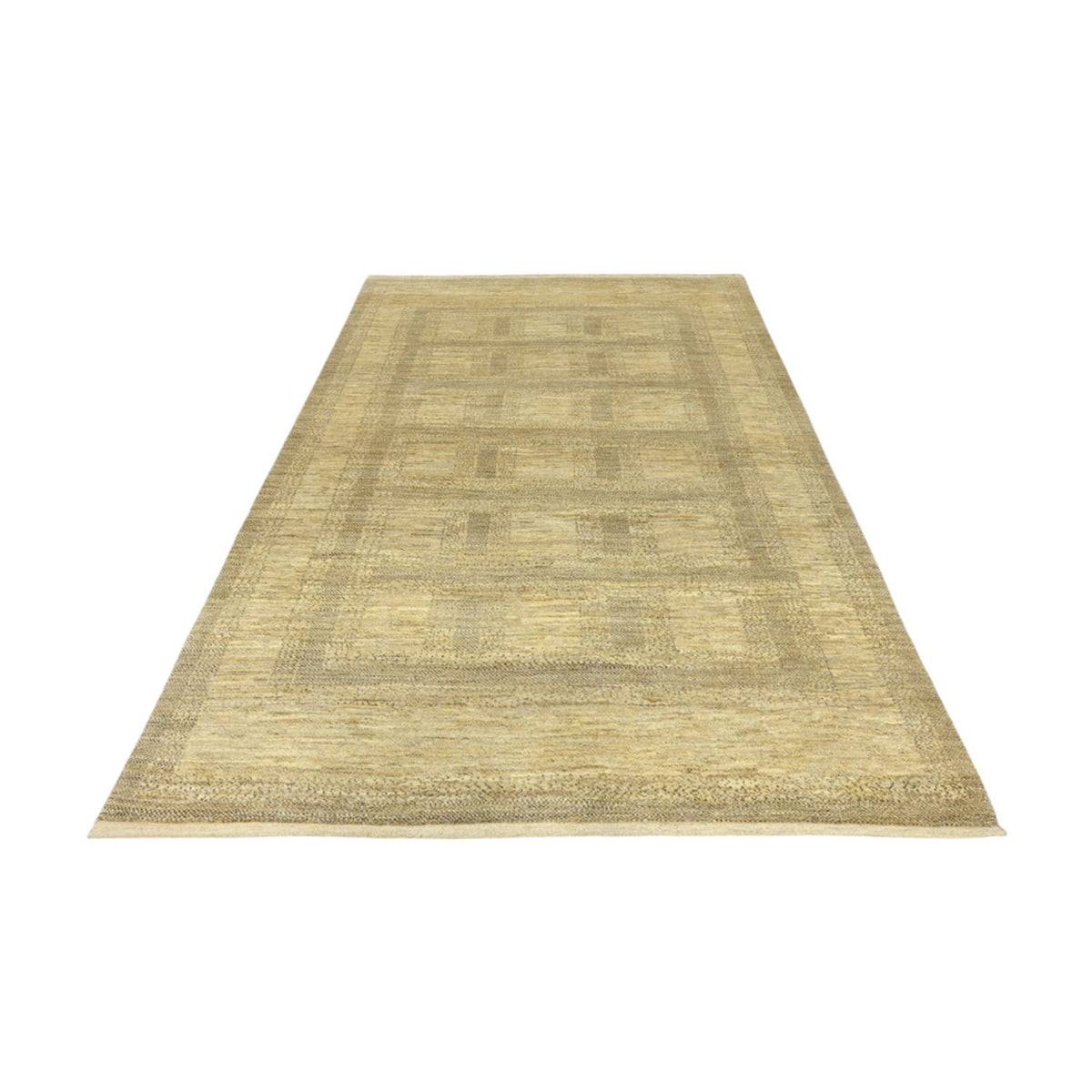 Gabbeh Tæppe - Loribaft Persisk - 236 x 165 cm - mørk beige