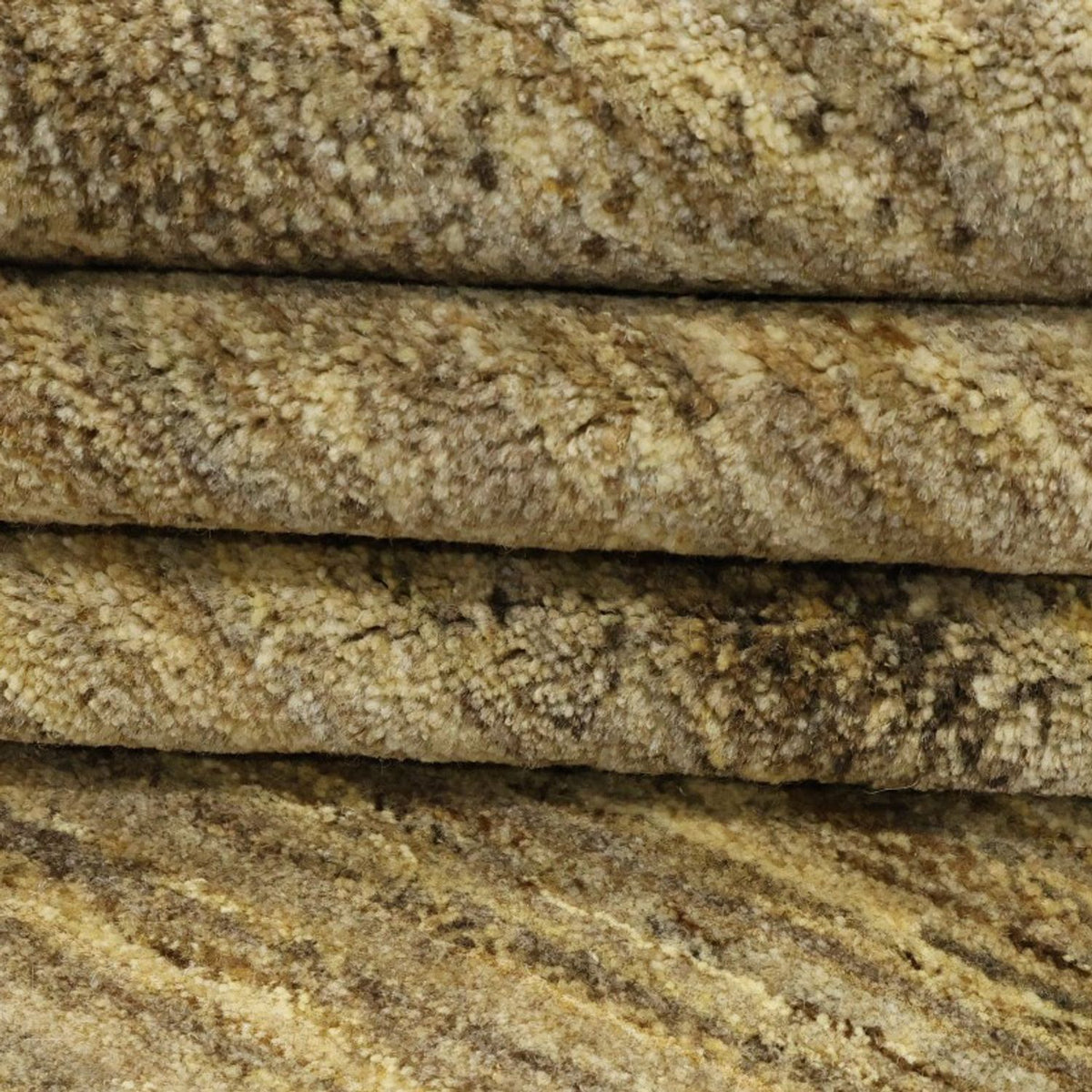 Gabbeh Tæppe - Loribaft Persisk - 224 x 170 cm - mørk beige