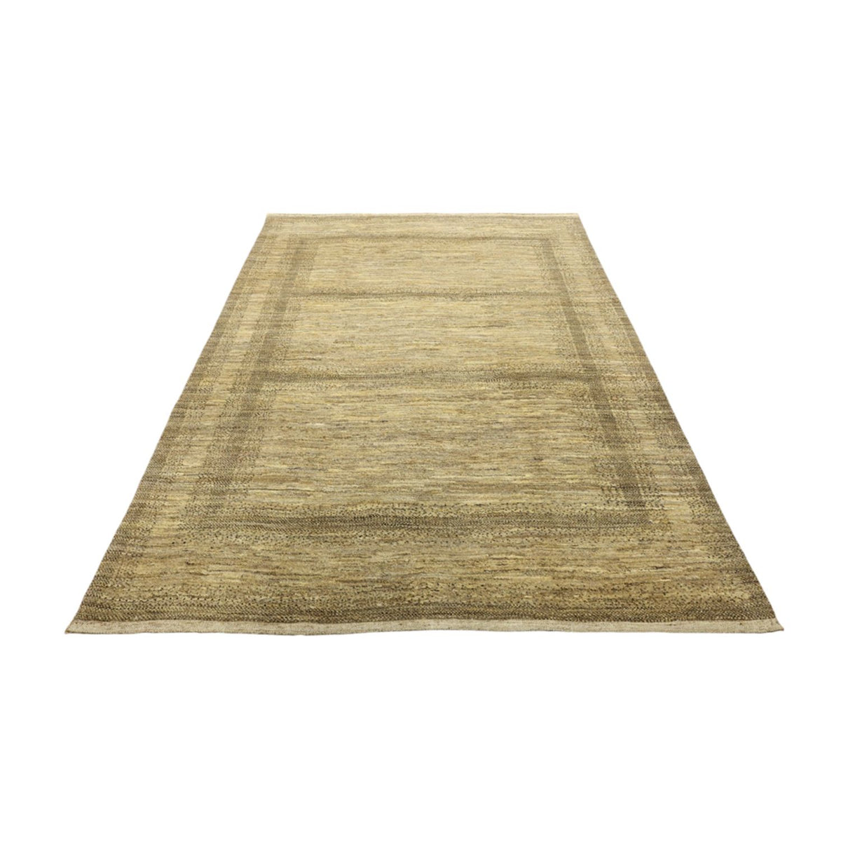 Gabbeh Tæppe - Loribaft Persisk - 224 x 170 cm - mørk beige