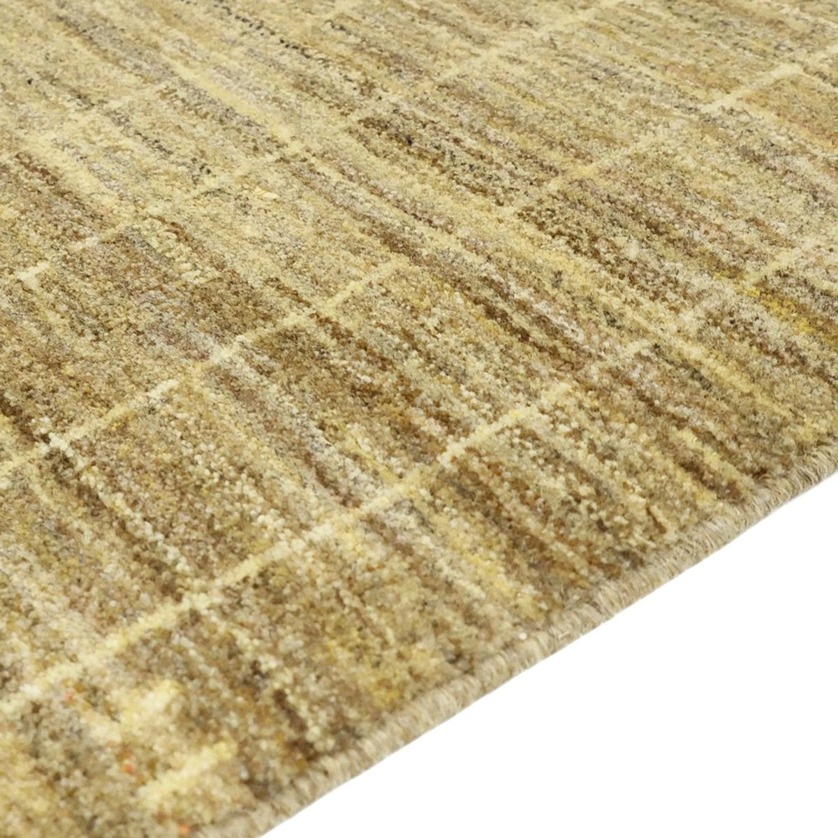 Gabbeh Tæppe - Loribaft Persisk - 232 x 168 cm - mørk beige
