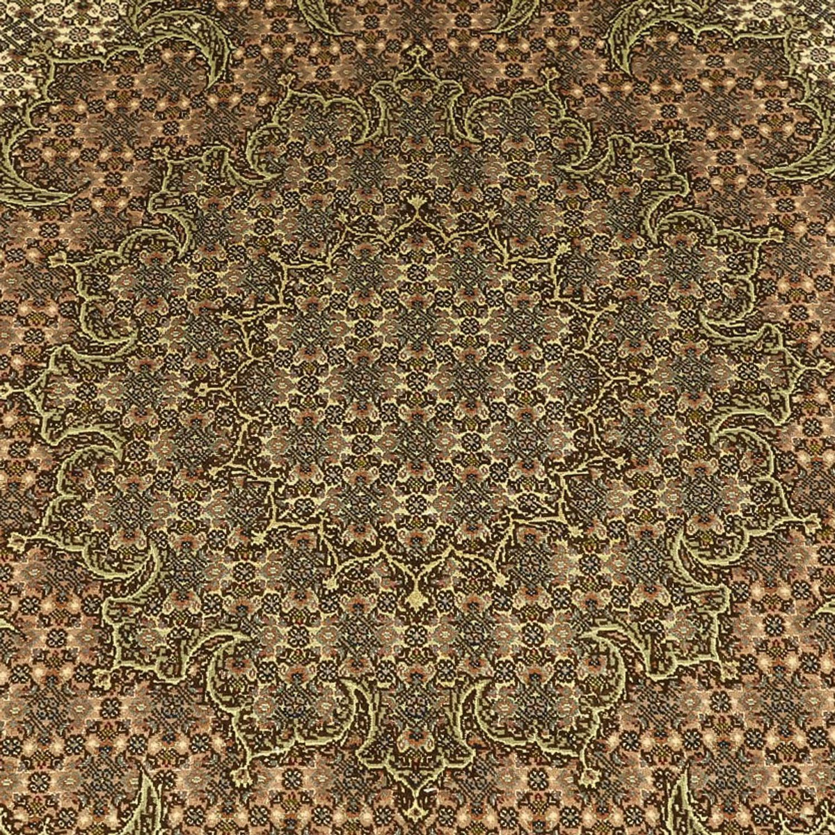 Persisk tæppe - Tabriz - Royal - Royal - 303 x 203 cm - mørk beige
