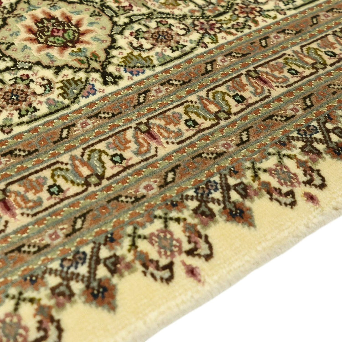 Persisk tæppe - Tabriz - Royal - Royal - 303 x 203 cm - mørk beige