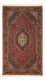 Persisk tæppe - Bijar - 154 x 89 cm - mørkerød