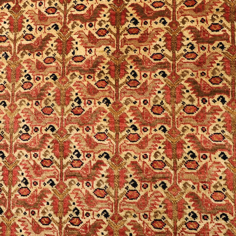 Løber Gabbeh Tæppe - Loribaft Persisk - 187 x 103 cm - brun
