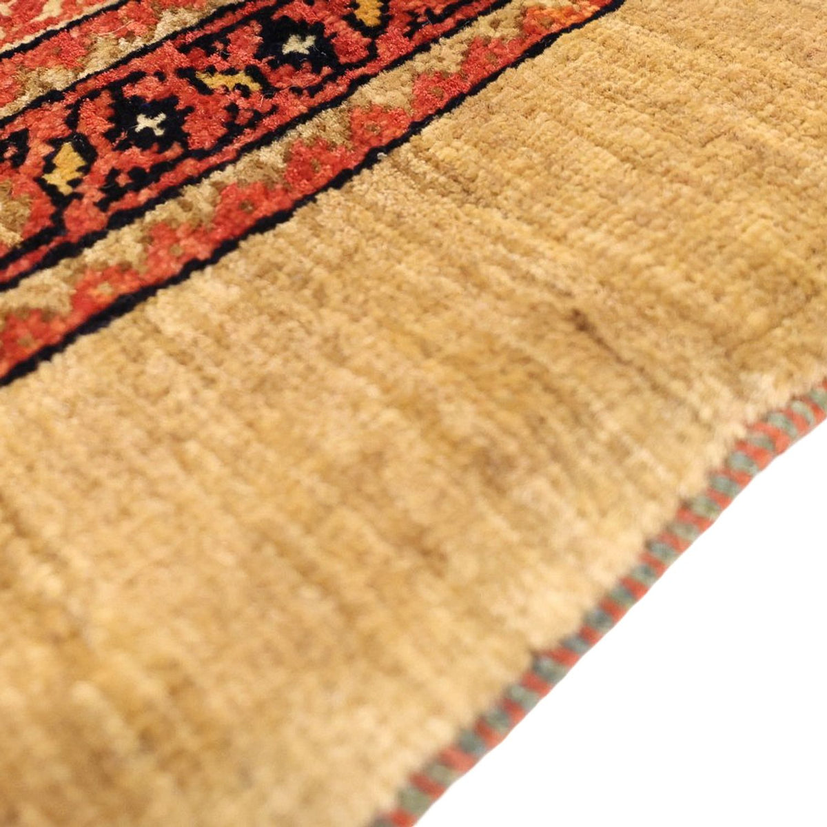 Løber Gabbeh Tæppe - Loribaft Persisk - 187 x 103 cm - brun