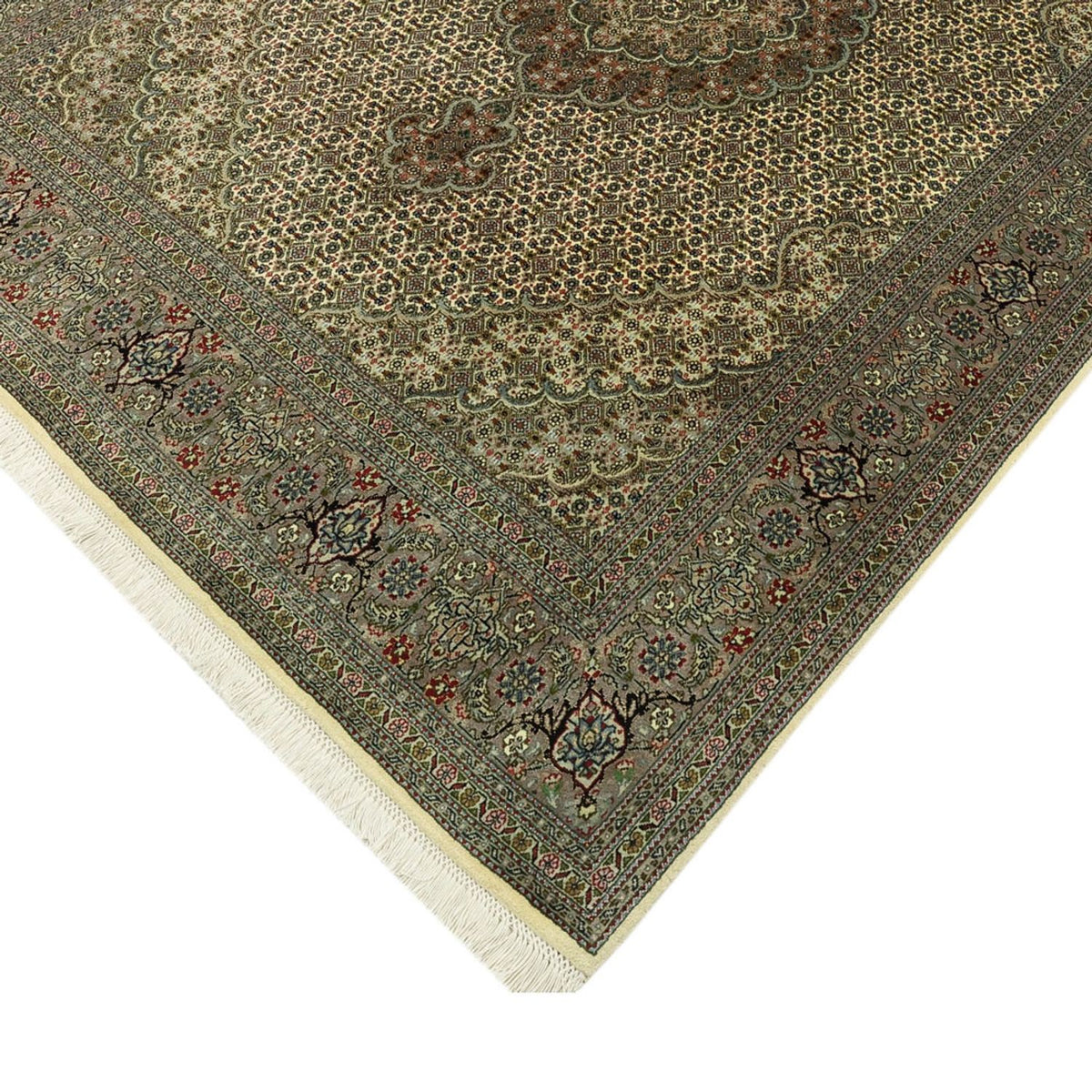 Persisk tæppe - Tabriz - Royal - Royal - 204 x 153 cm - sølv