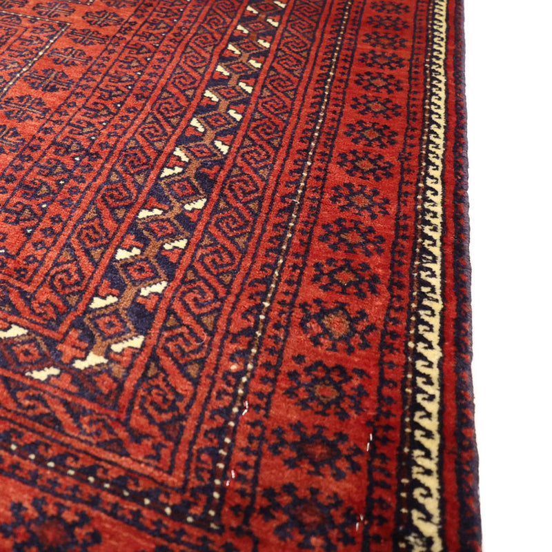 Baluch-tæppe - 188 x 109 cm - mørkerød