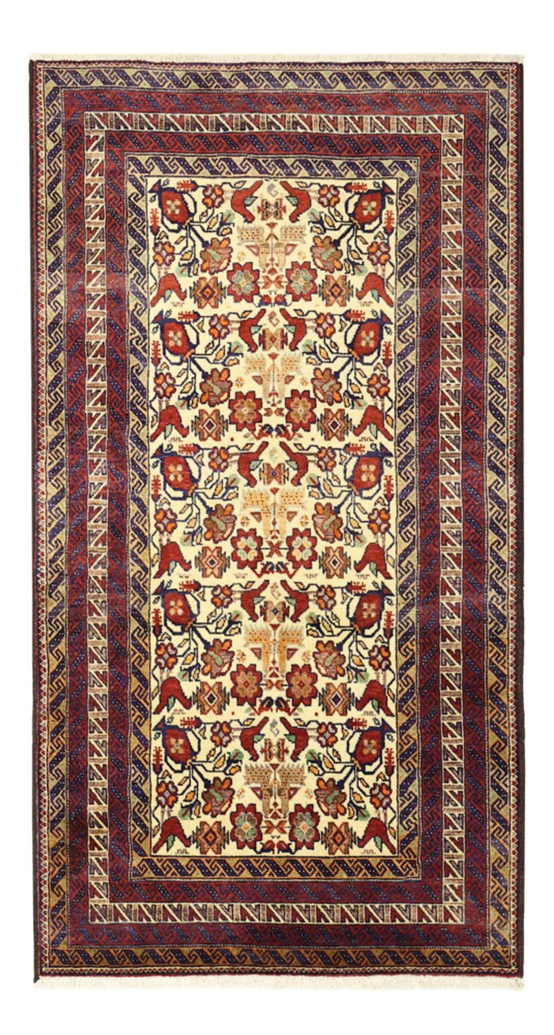 Løber Baluch-tæppe - 191 x 97 cm - flerfarvet
