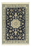 Persisk tæppe - Nain - Royal - Royal - 114 x 78 cm - mørkeblå