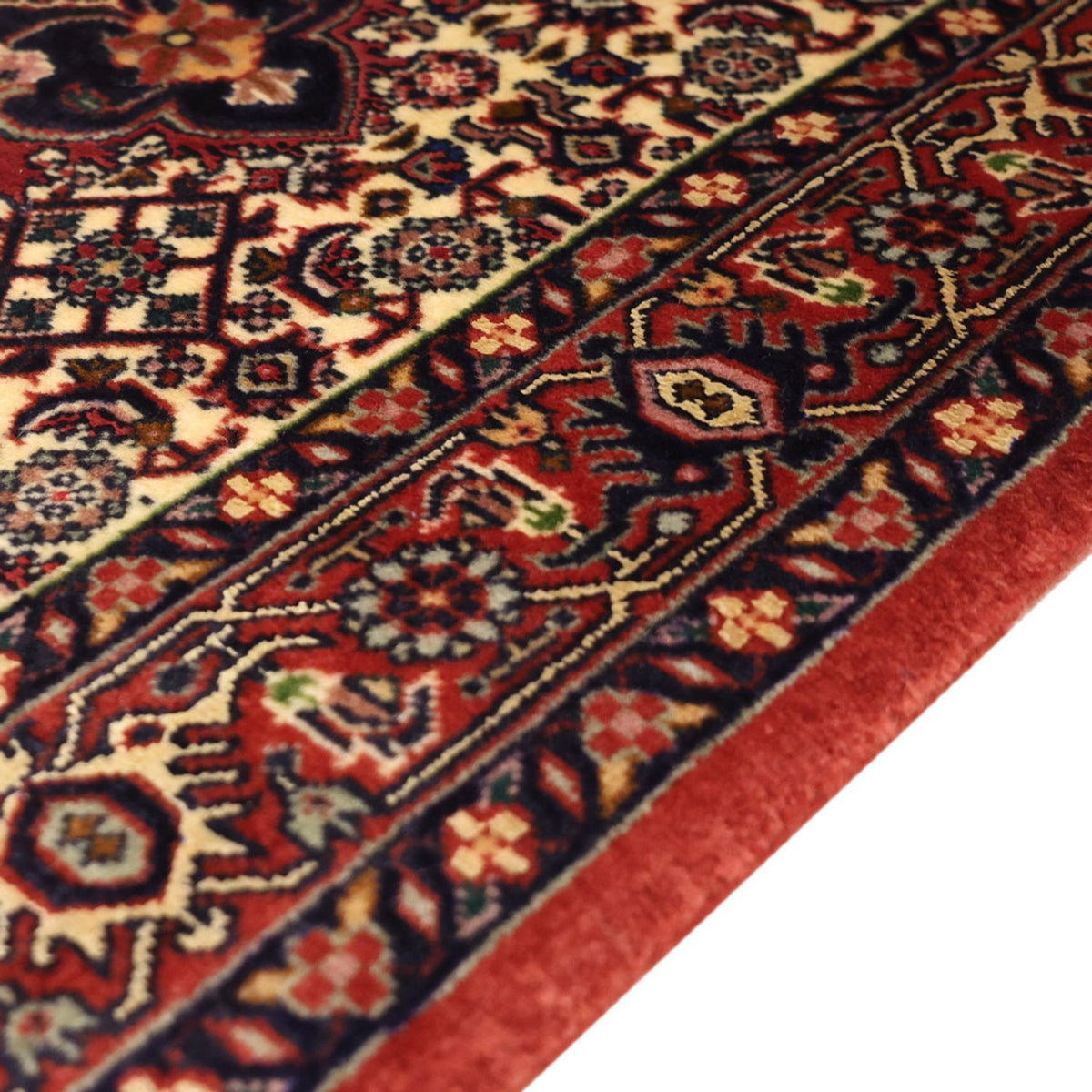 Persisk tæppe - Bijar - 140 x 70 cm - mørk beige