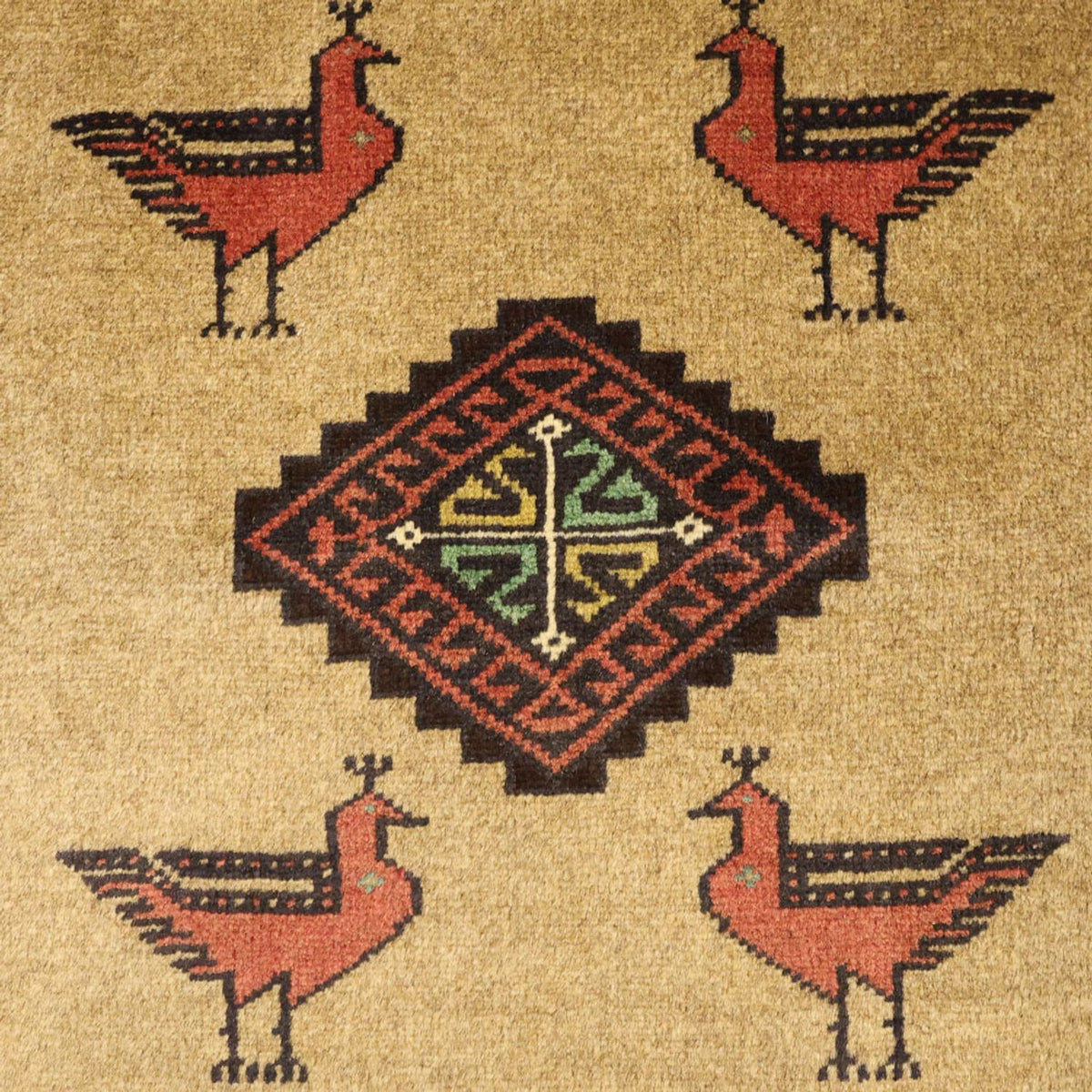 Løber Baluch-tæppe - 198 x 96 cm - flerfarvet