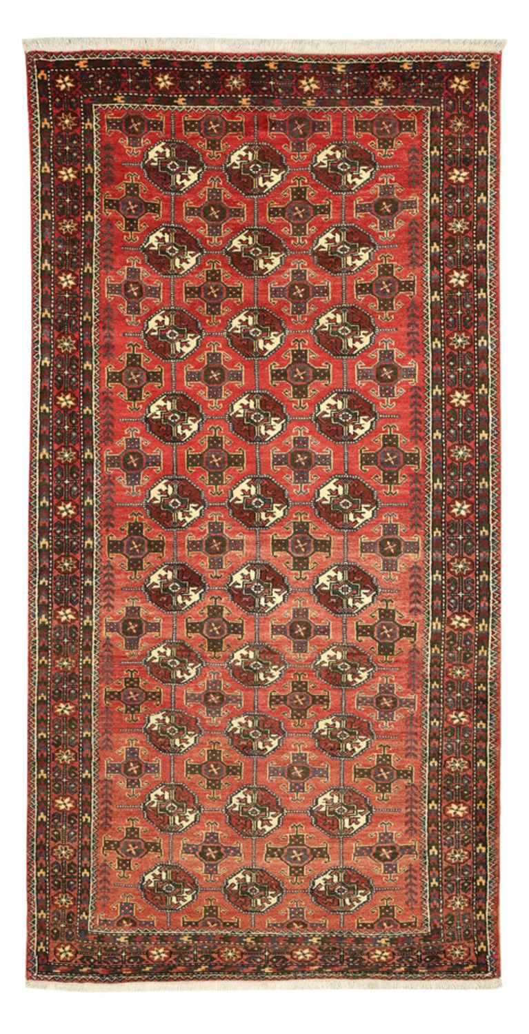 Løber Baluch-tæppe - 205 x 104 cm - rød