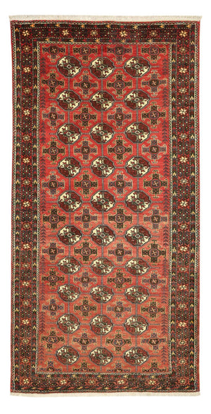 Løber Baluch-tæppe - 205 x 104 cm - rød