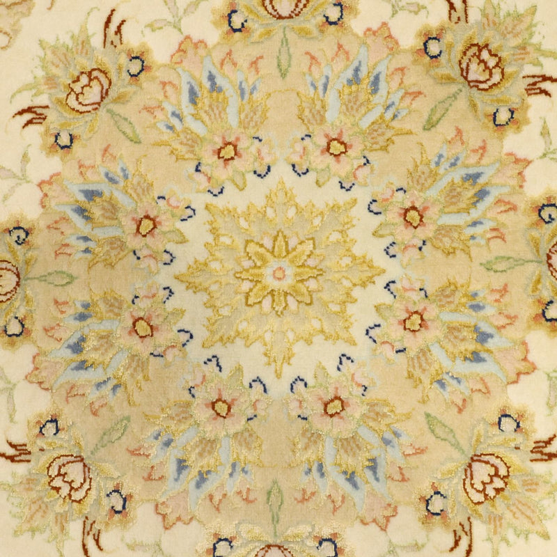 Persisk tæppe - Tabriz - Premium - Halskæde af silke - 160 x 97 cm - sand