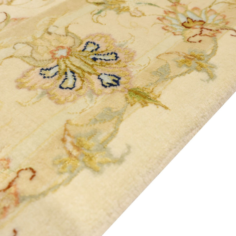 Persisk tæppe - Tabriz - Premium - Halskæde af silke - 160 x 97 cm - sand
