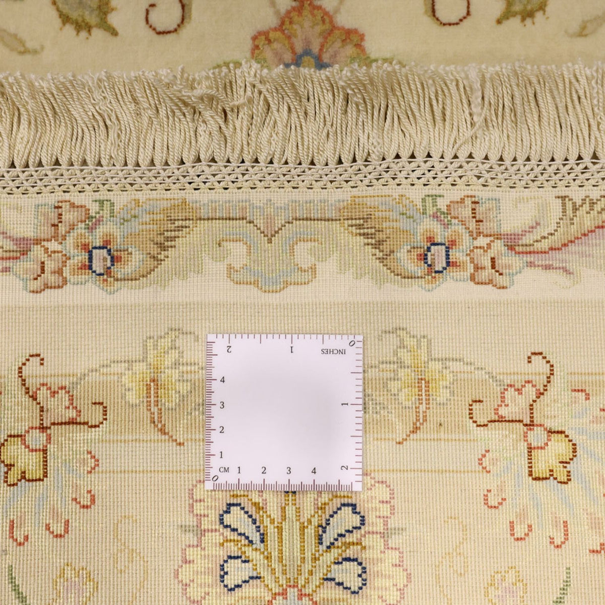 Persisk tæppe - Tabriz - Premium - Halskæde af silke - 160 x 97 cm - sand