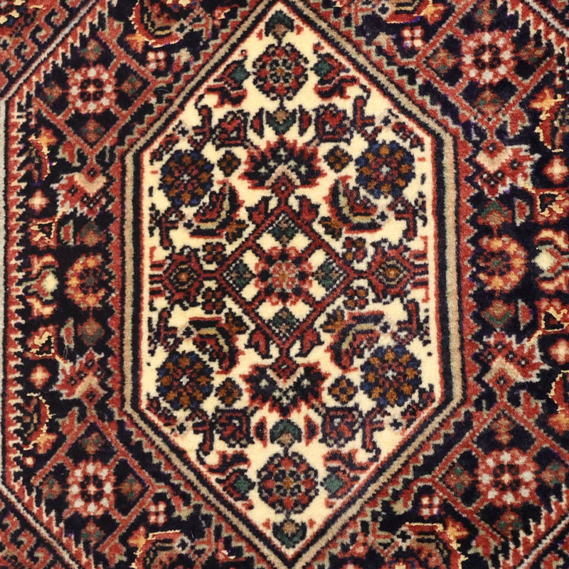 Persisk tæppe - Bijar - Royal - 134 x 73 cm - rust