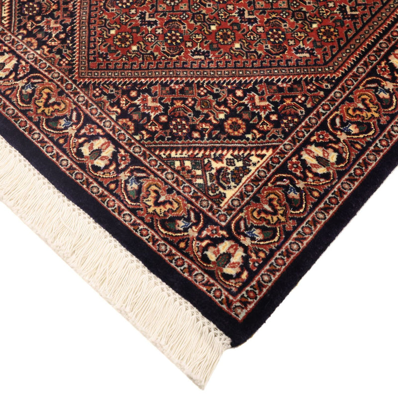Persisk tæppe - Bijar - Royal - 134 x 73 cm - rust
