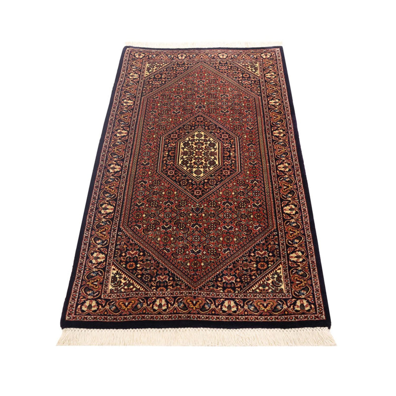 Persisk tæppe - Bijar - Royal - 134 x 73 cm - rust