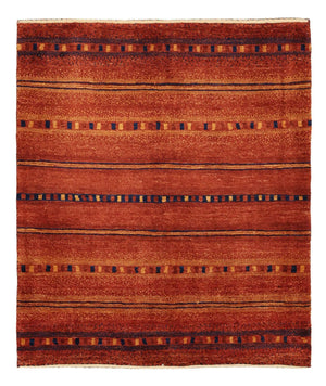 Gabbeh-tæppe - Kashkuli Persisk - 96 x 82 cm - flerfarvet