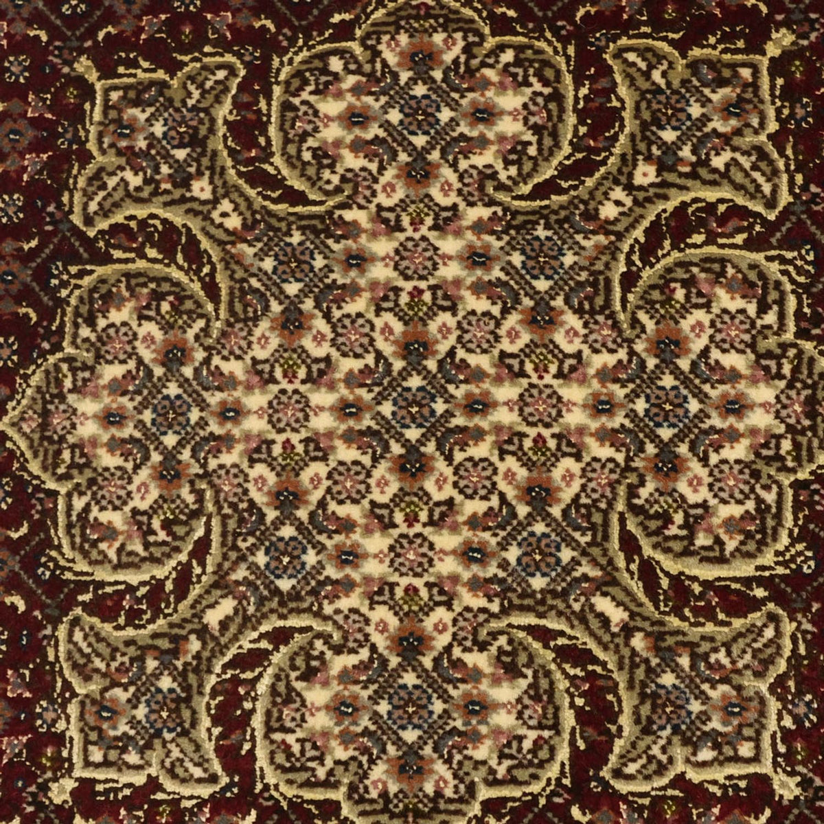 Persisk tæppe - Tabriz - Royal - 110 x 59 cm - mørk beige