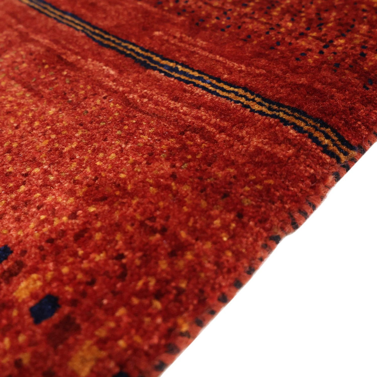 Gabbeh-tæppe - Kashkuli Persisk - 113 x 94 cm - flerfarvet