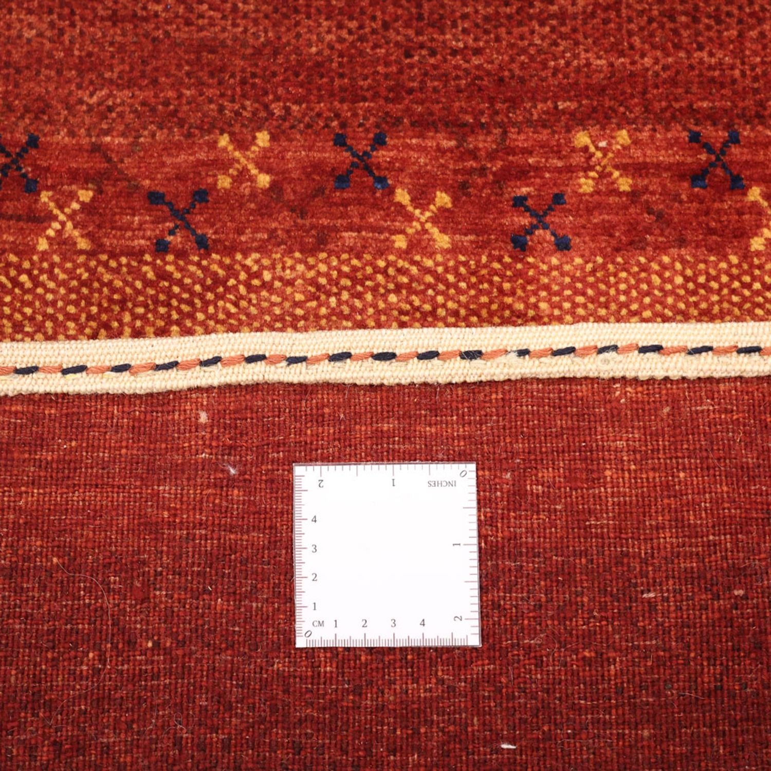 Gabbeh-tæppe - Kashkuli Persisk - 114 x 97 cm - flerfarvet