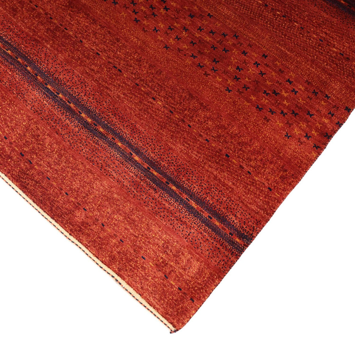 Gabbeh-tæppe - Kashkuli Persisk firkantet  - 116 x 102 cm - flerfarvet