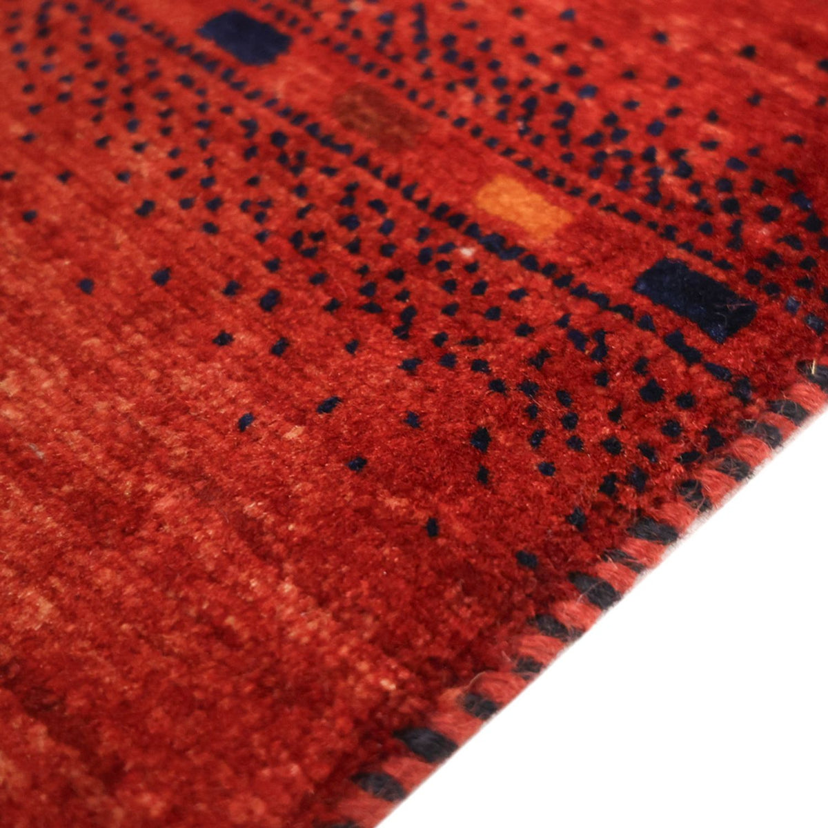 Gabbeh-tæppe - Kashkuli Persisk firkantet  - 112 x 102 cm - flerfarvet