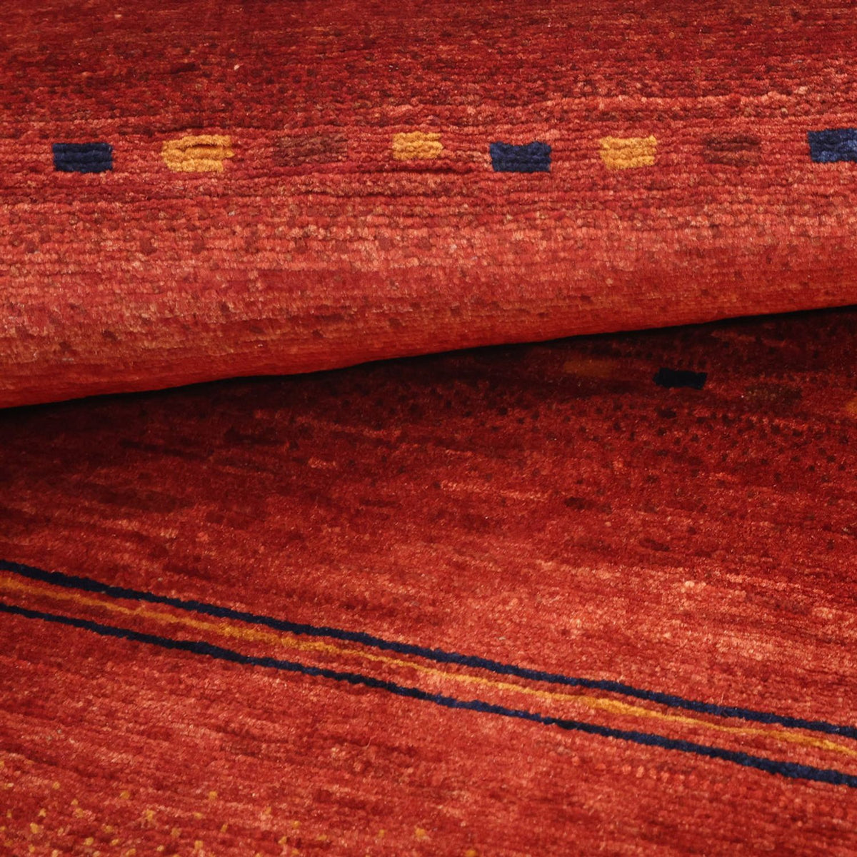 Gabbeh-tæppe - Kashkuli Persisk firkantet  - 112 x 102 cm - flerfarvet