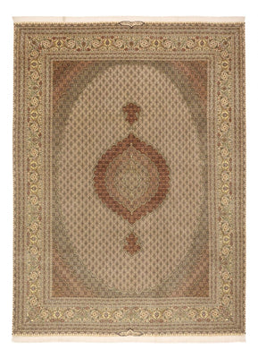 Persisk tæppe - Tabriz - Royal - Royal - 336 x 252 cm - taupe
