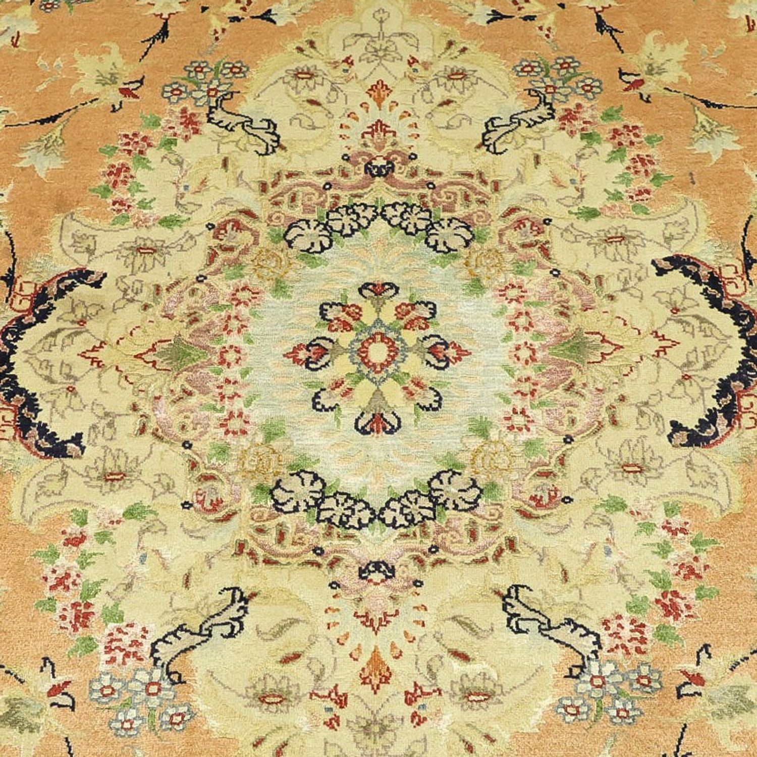 Persisk tæppe - Tabriz - Royal - Royal - 188 x 153 cm - sand