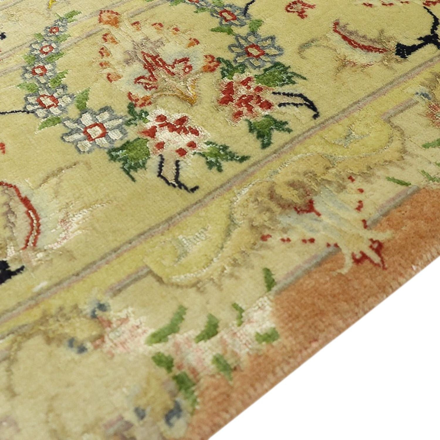Persisk tæppe - Tabriz - Royal - Royal - 188 x 153 cm - sand