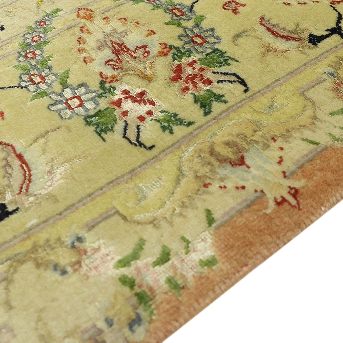 Tabriz - 50 Raj Tæppe 188x153cm - Persisk tæppe