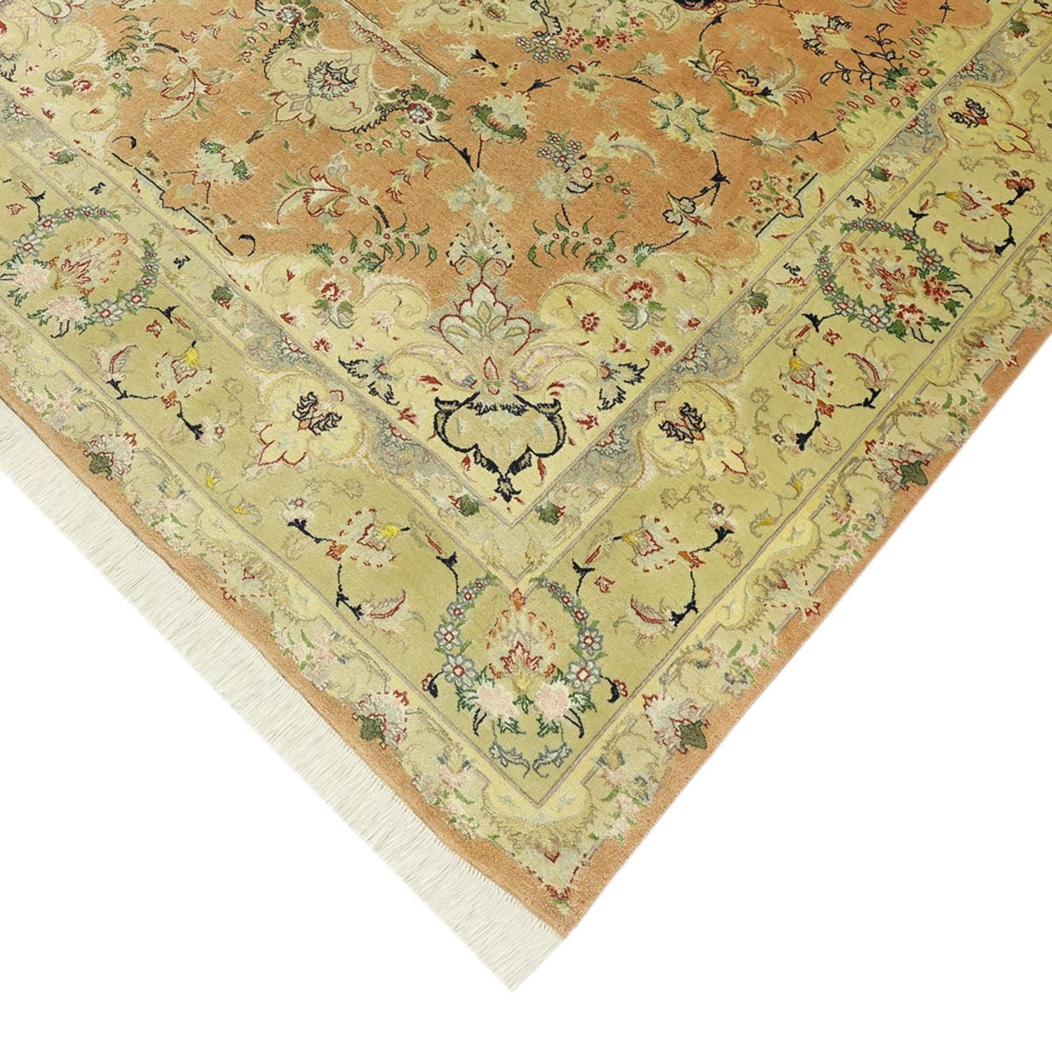 Persisk tæppe - Tabriz - Royal - Royal - 188 x 153 cm - sand