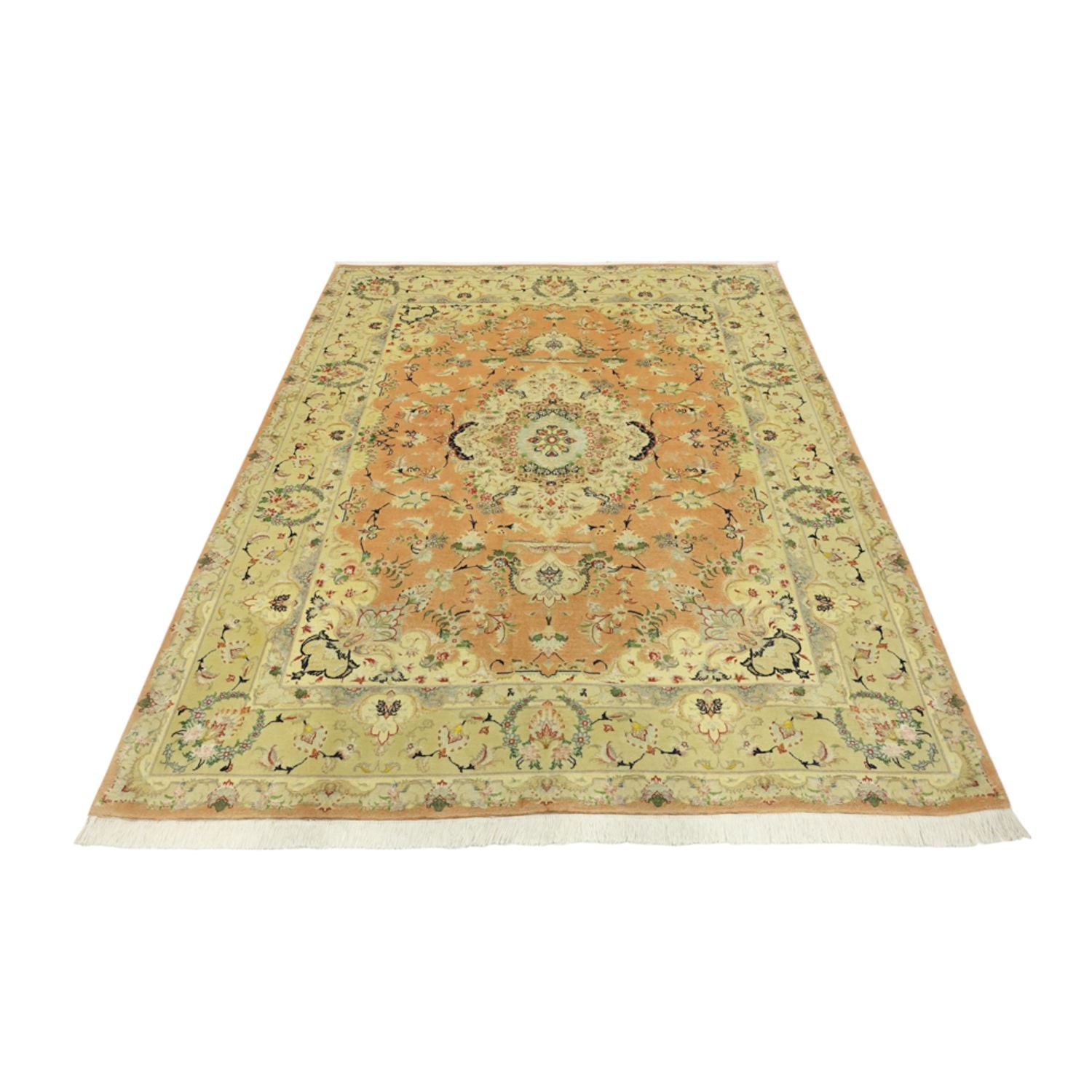 Persisk tæppe - Tabriz - Royal - Royal - 188 x 153 cm - sand