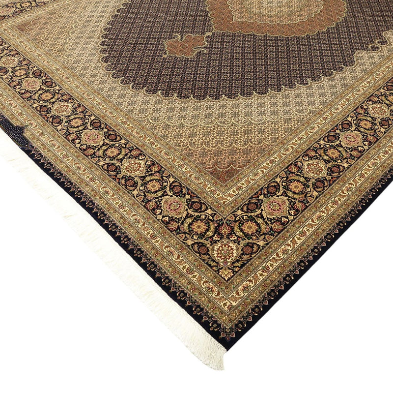 Persisk tæppe - Tabriz - Royal - Royal - 354 x 248 cm - mørkebrun